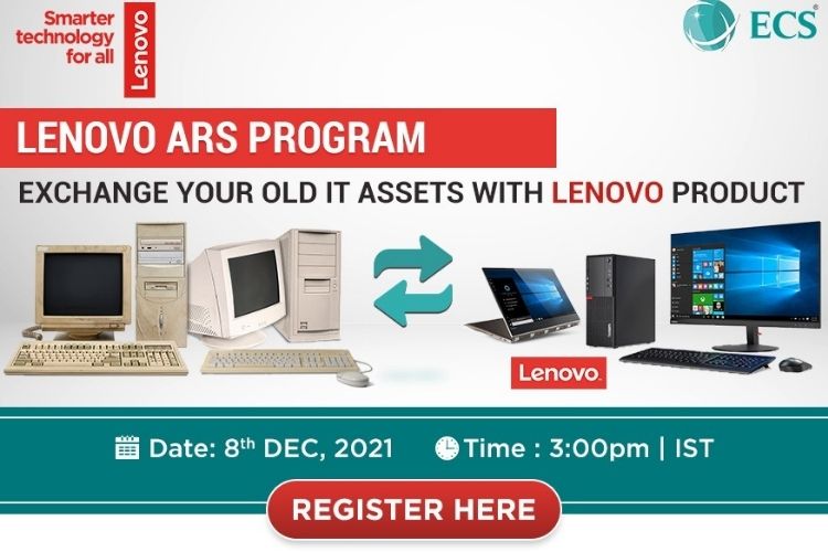 Join Exclusive Webinar On E-Waste Management By ECS & Lenovo