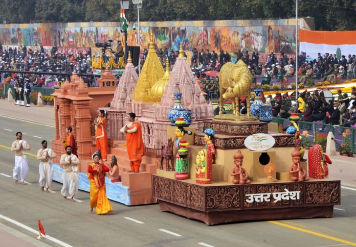 Uttar Pradesh Bags Best Tableau, Navy Gets Best Marching Contingent On Republic Day 2022